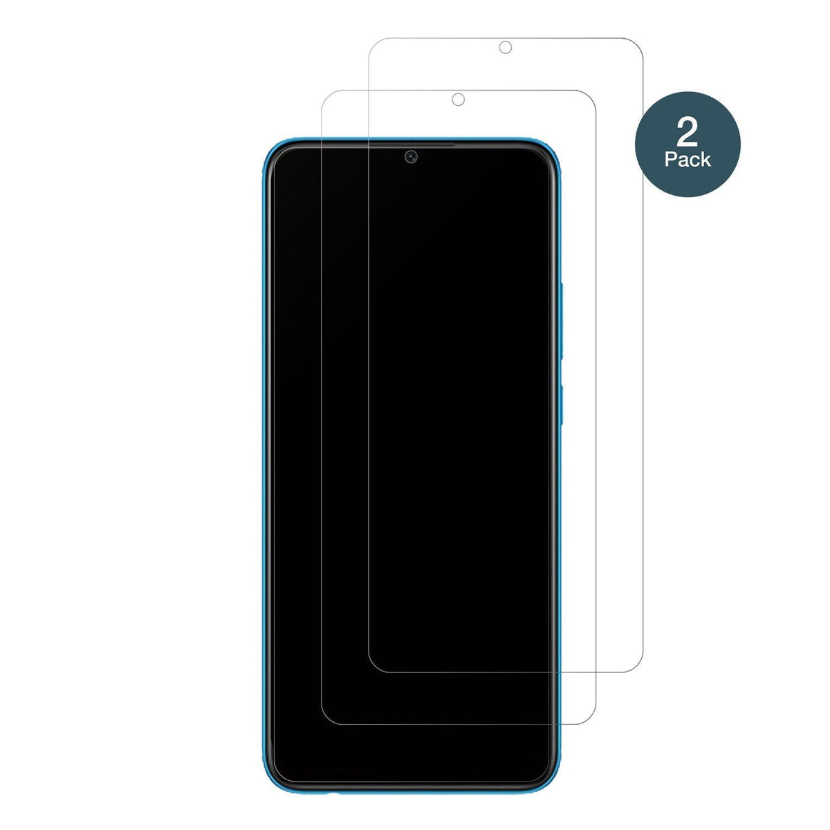 1x 9H Schutzfolie matt für Oppo A16e Panzerfolie