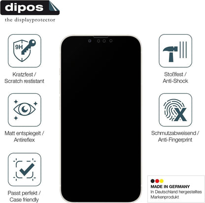 1x 9H Schutzfolie matt für Apple iPhone 13 Pro Max Panzerfolie