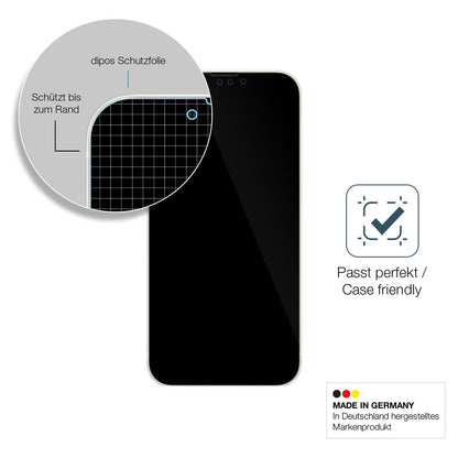 1x 9H Schutzfolie für Apple iPhone 13 Pro Panzerfolie