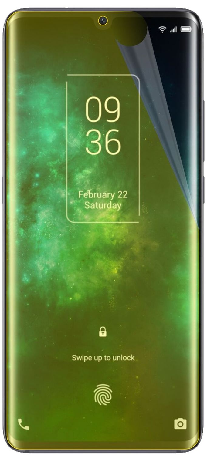 2x 3D Full Cover Schutzfolie für TCL 10 Pro