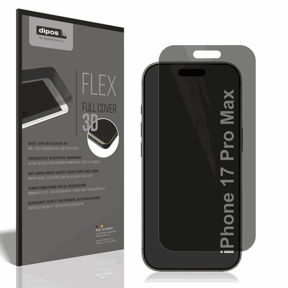 Full Cover Privacy Blickschutzfolie für Apple iPhone 17 Pro Max