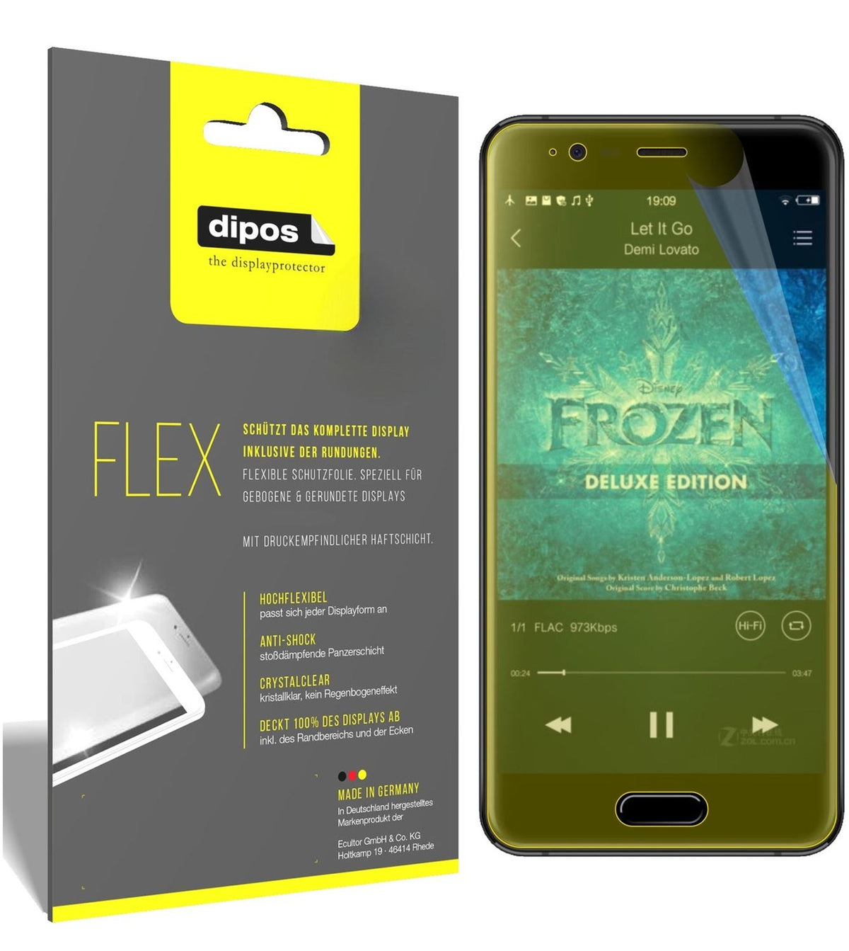 2x 3D Full Cover Schutzfolie für Blackview P6000