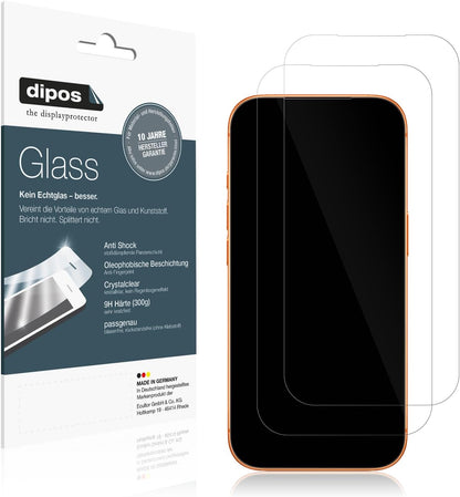 2x 9H Schutzfolie für Apple iPhone 17 Pro Panzerfolie