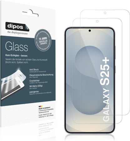 2x 9H Schutzfolie für Samsung Galaxy S25+ Panzerfolie