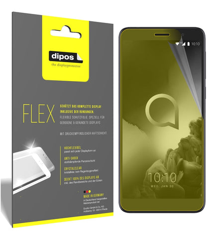 2x 3D Full Cover Schutzfolie für Alcatel 1X (2019)