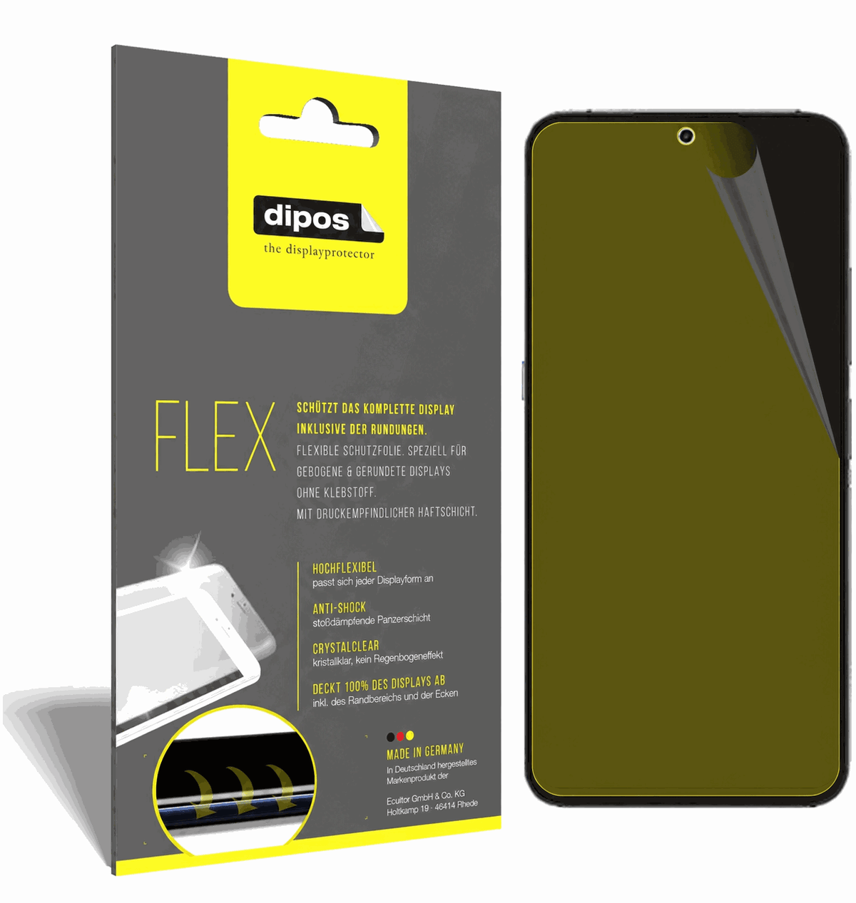 2x 3D Full Cover Schutzfolie für Umidigi A11 Pro Max