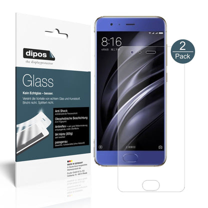 2x 9H Schutzfolie matt für Xiaomi Mi6 Panzerfolie