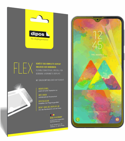 3x 3D Full Cover Schutzfolie für Samsung Galaxy M20