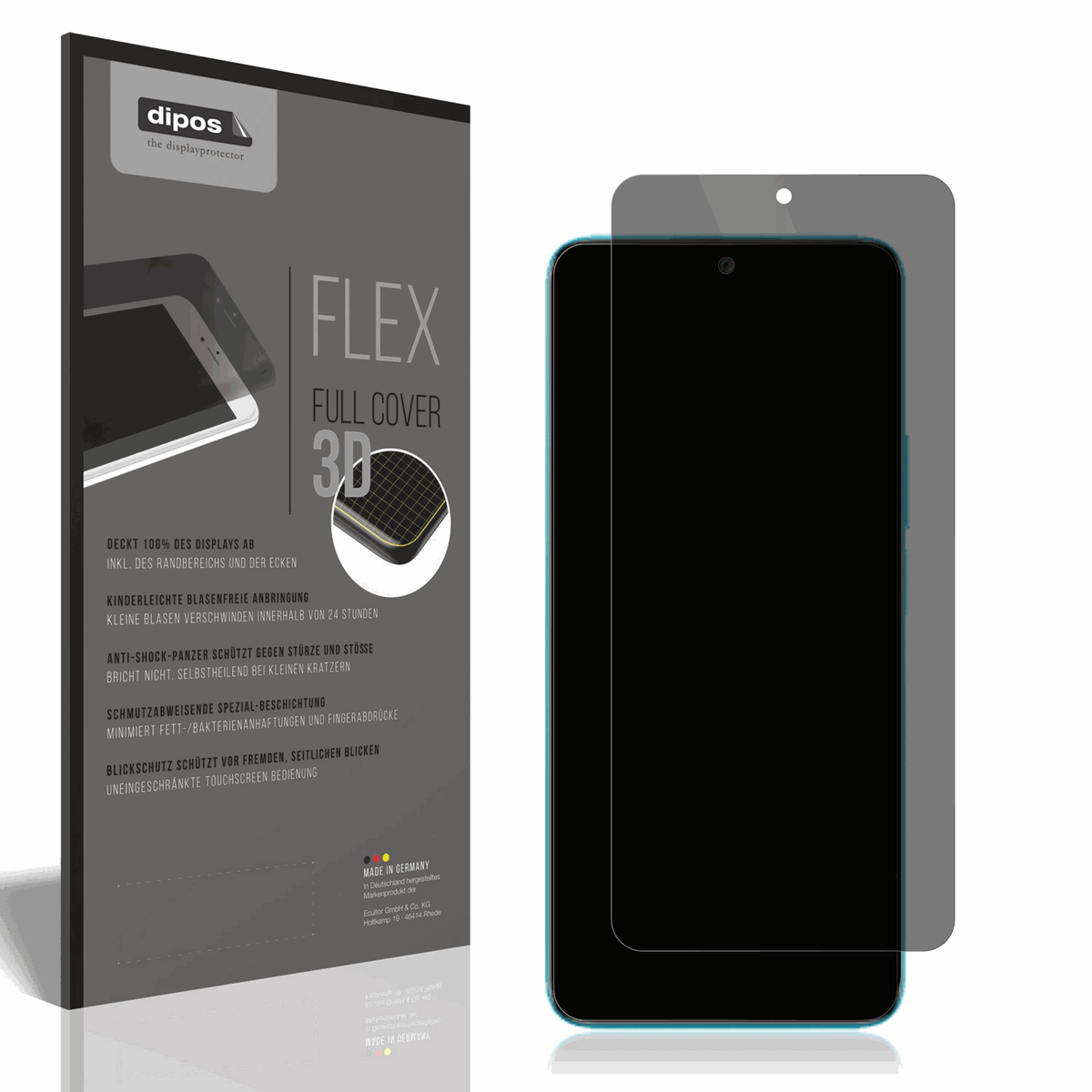 Full Cover Privacy Blickschutzfolie für Honor 90