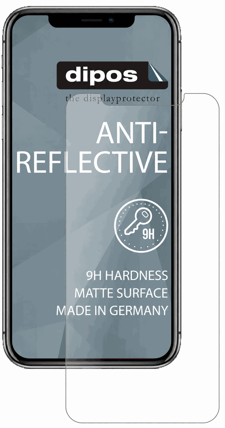 1x 9H Schutzfolie matt für Apple iPhone 11 Panzerfolie