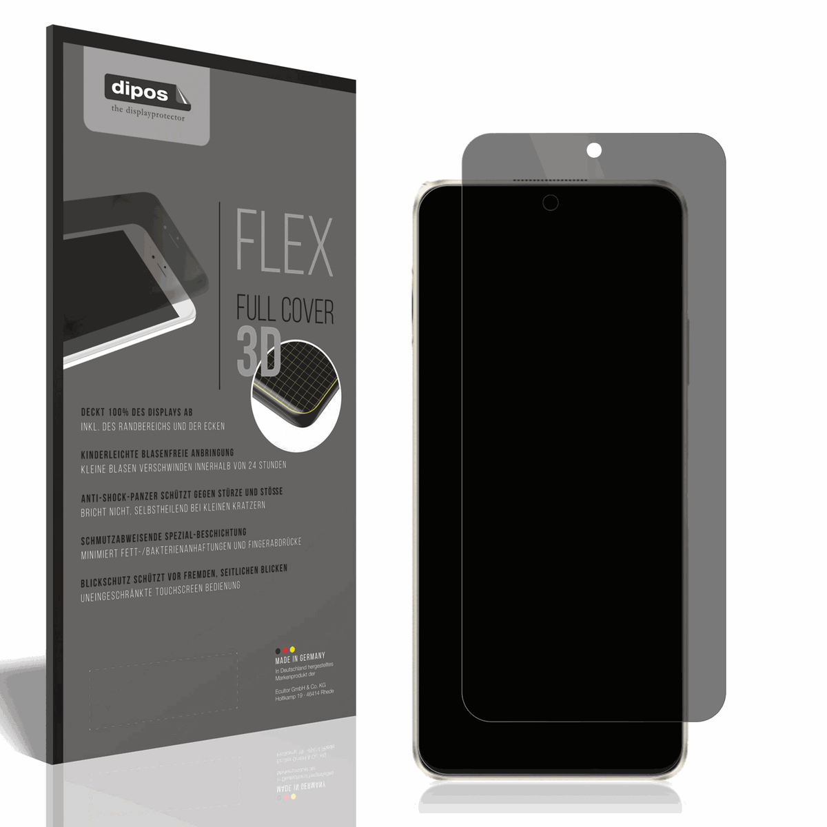 Full Cover Privacy Blickschutzfolie für Huawei Nova 13i