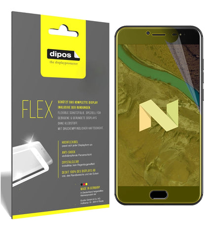 2x 3D Full Cover Schutzfolie für Ulefone T1 Premium