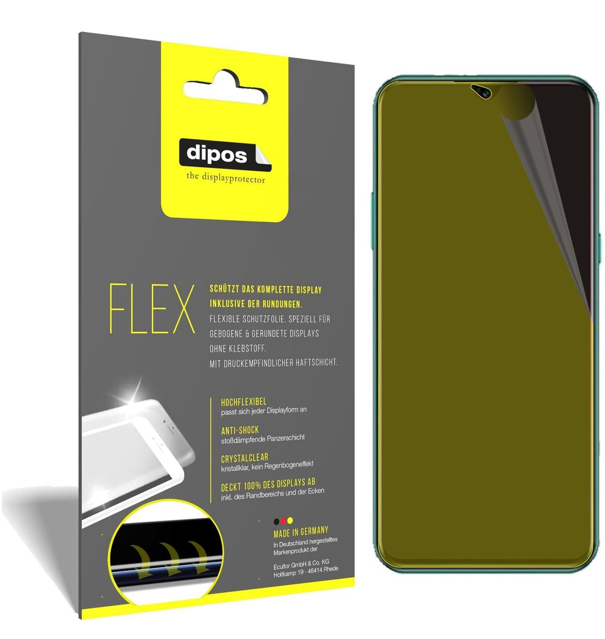 2x 3D Full Cover Schutzfolie für Doogee X95 (2020)