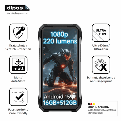 Displayschutz hergestellt in Deutschland, höchste Qualität made in Germany