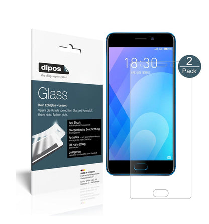 2x 9H Schutzfolie matt für Meizu M6 Note Panzerfolie