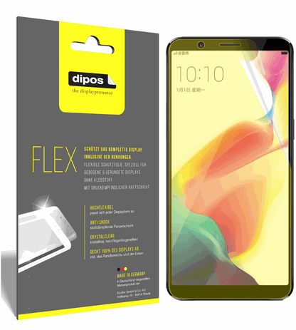 3x 3D Full Cover Schutzfolie für Oppo R11s