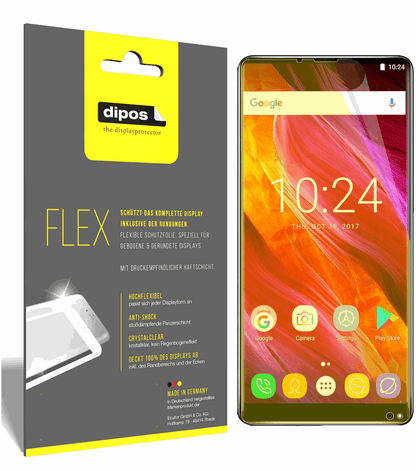3x 3D Full Cover Schutzfolie für Oukitel Mix 2