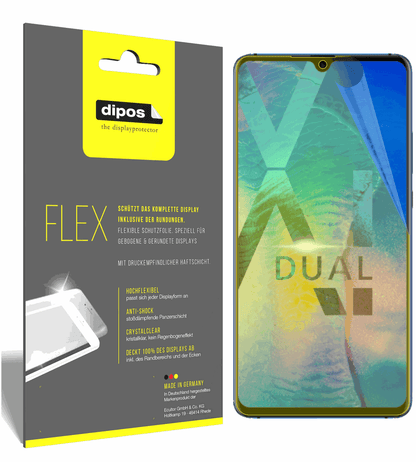 3x 3D Full Cover Schutzfolie für Huawei Mate 20 X