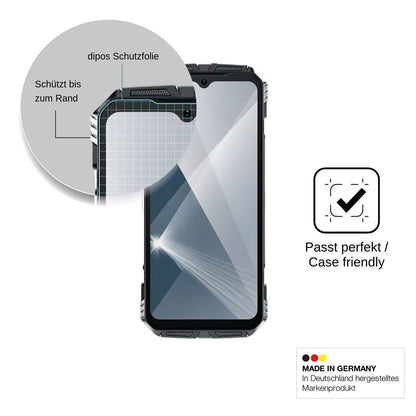 2x 9H Schutzfolie für Doogee S118 Plus Panzerfolie