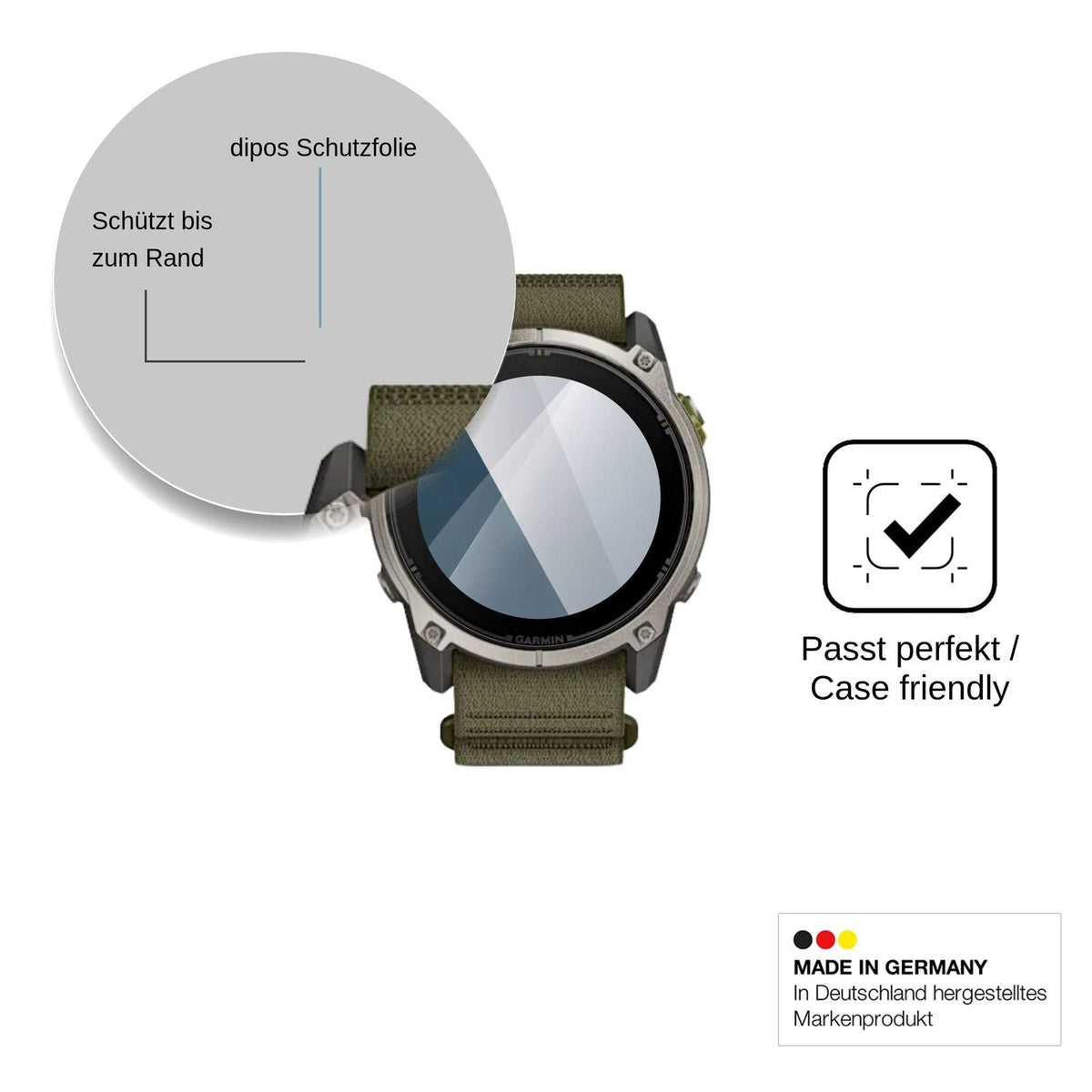 2x 9H Schutzfolie für Garmin Enduro 4 Panzerfolie