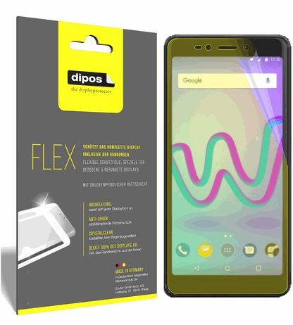 3x 3D Full Cover Schutzfolie für Wiko Jerry 3