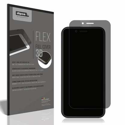 Full Cover Privacy Blickschutzfolie für Mobicel MX2 Plus