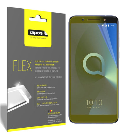2x 3D Full Cover Schutzfolie für Alcatel 3X