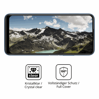 2x 3D Full Cover Schutzfolie für Acer Acerone S262F5