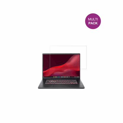 acerChromebook Plus 516 mit aufgebrachter dipos Displayschutzfolie, glasklare Darstellung ohne Einschränkungen