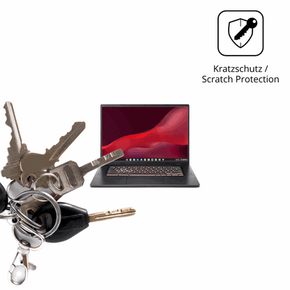 Schutz gegen Kratzer auf dem acer Chromebook Plus 516 Glas durch Schlüssel oder Ähnliches