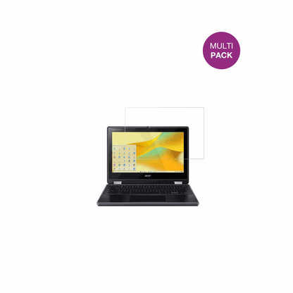 AcerChromebook Spin 511 mit aufgebrachter dipos Displayschutzfolie, glasklare Darstellung ohne Einschränkungen