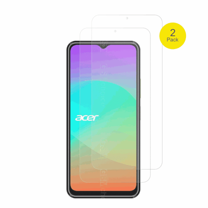 AcerSospiro A5 Plus mit aufgebrachter dipos Flex Schutzfolie, glasklare Darstellung ohne Einschränkungen