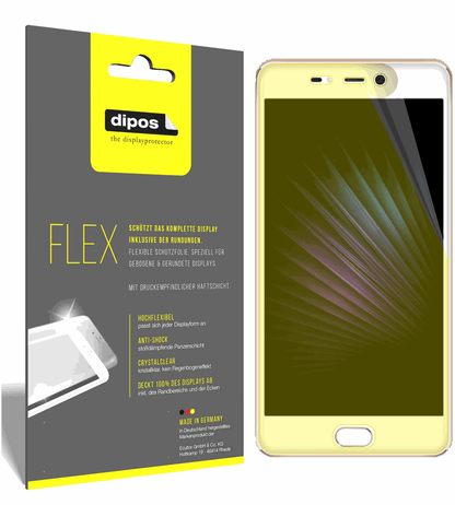 3x 3D Full Cover Schutzfolie für Leagoo T5