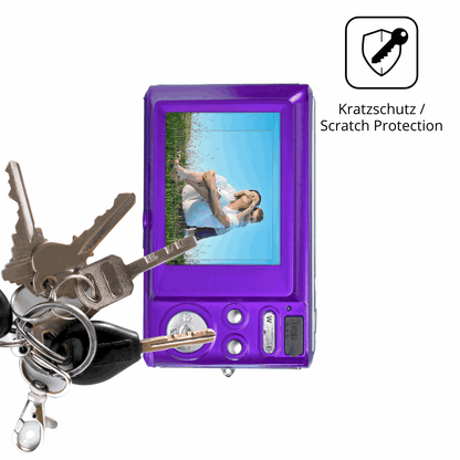 Schutz gegen Kratzer auf dem Agfa Photo Realishot DC5200 Glas durch Schlüssel oder Ähnliches