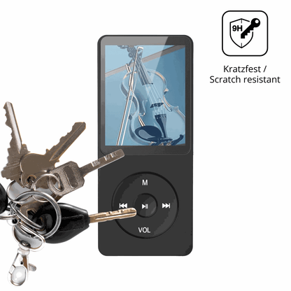 dipos Displayschutz für AGPTEK A02PLB MP3-Player, mattierte Oberfläche, robuste Festigkeit und perfekte Passform