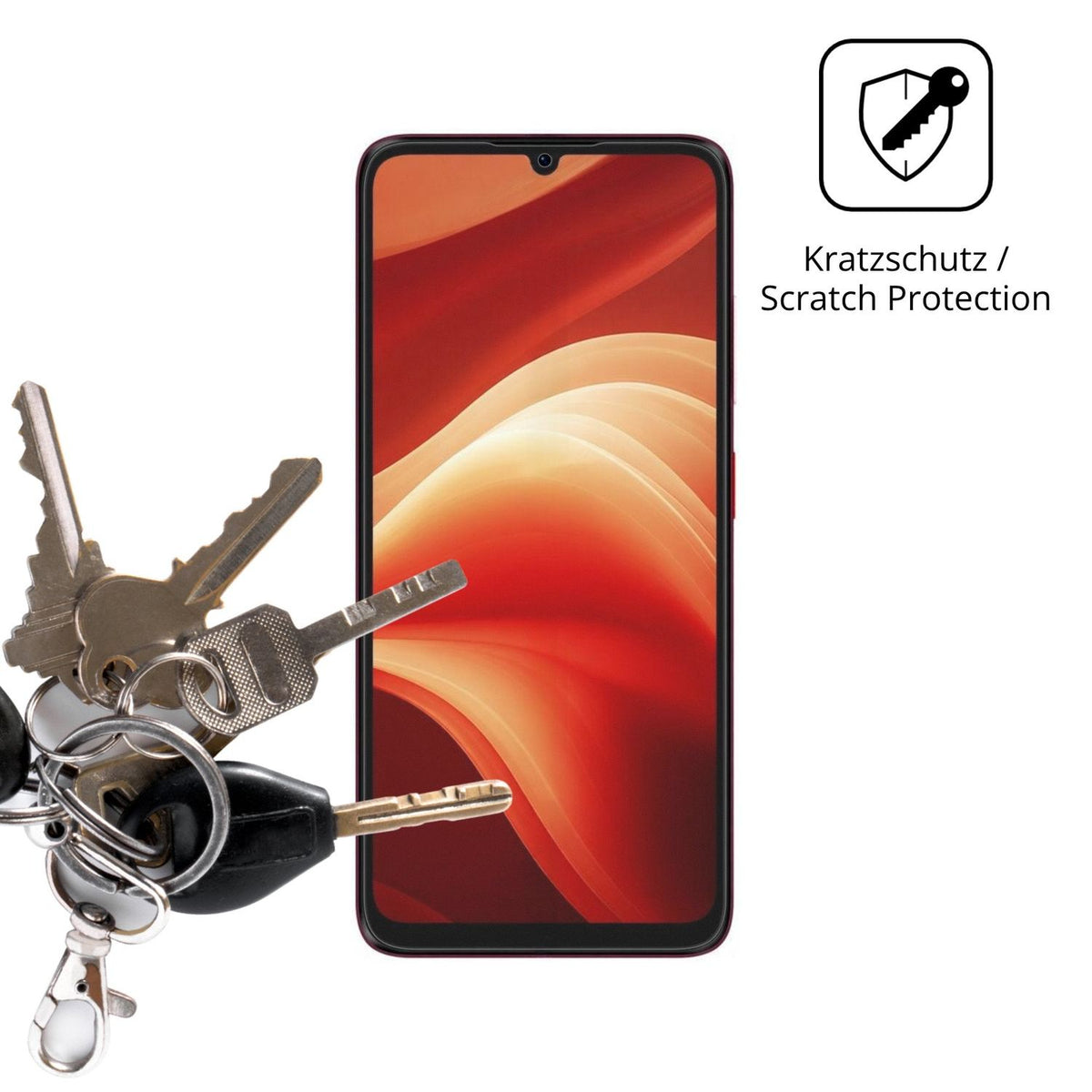 4x Schutzfolie matt für Aiplus AI+ Nova 2 5G Display-Schutzfolie