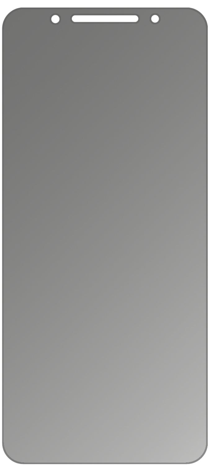 dipos Displayschutz für Alcatel 3, mattierte Oberfläche, Blickschutzfilter und perfekter Passform