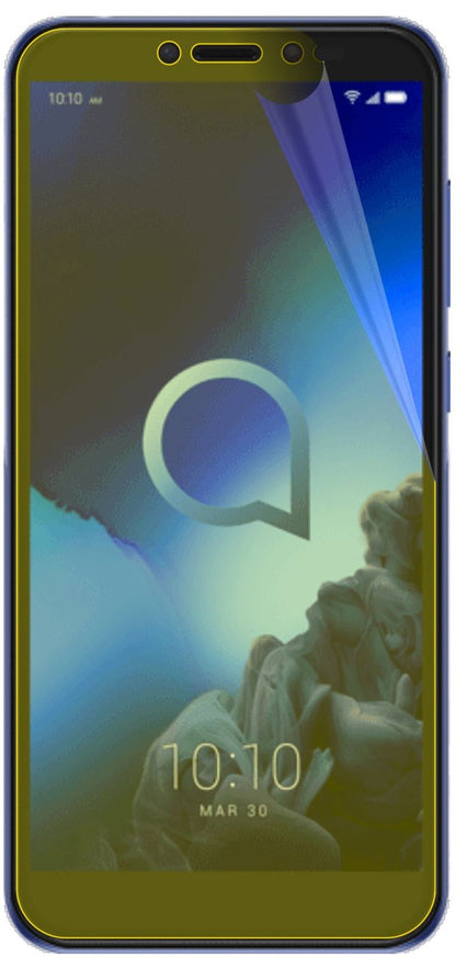3x 3D Full Cover Schutzfolie für Alcatel 1S