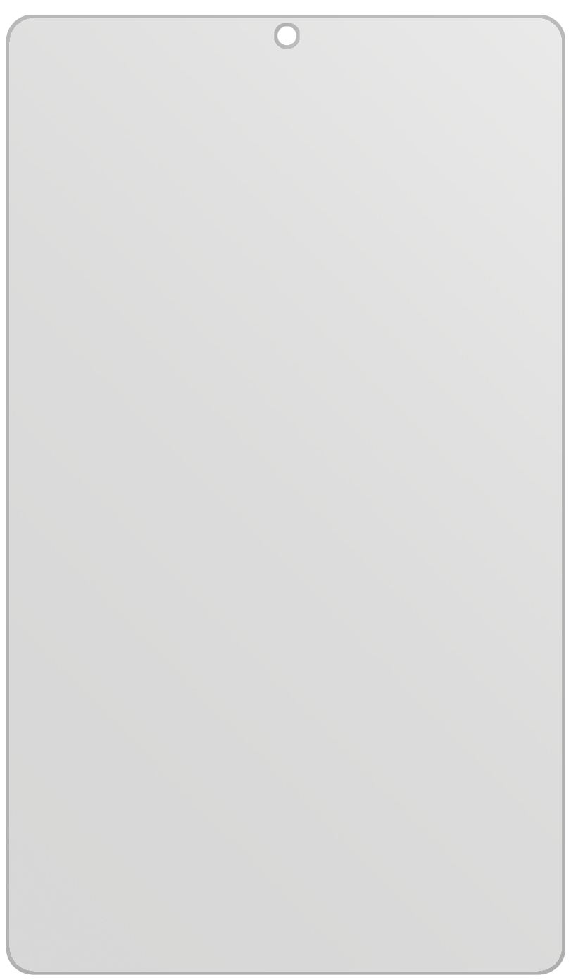 dipos Displayschutz für Alcatel 3T 8 (2020), mattierte Oberfläche, geringe Dicke und perfekte Passform