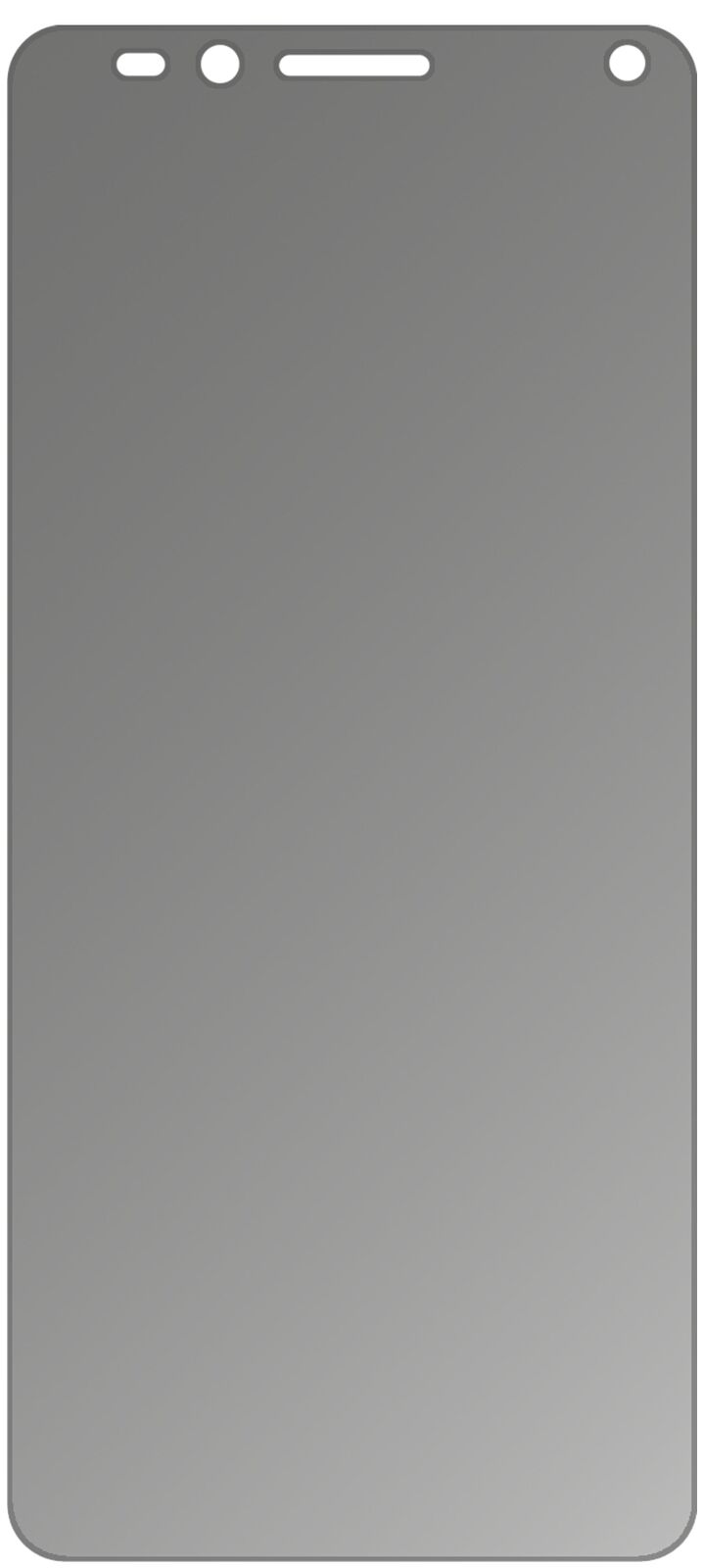 dipos Displayschutz für Allview A9 Plus, mattierte Oberfläche, Blickschutzfilter und perfekter Passform