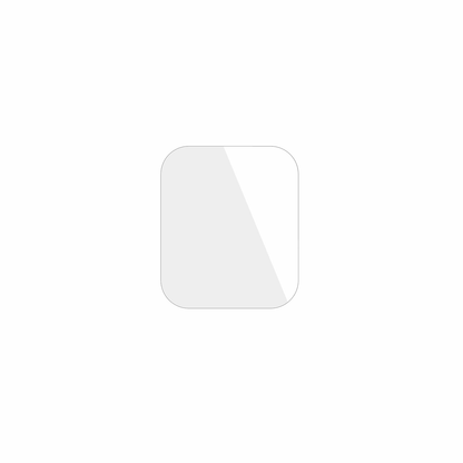 dipos Displayschutz für Amazfit Bip 5 Unity, transparente Oberfläche, geringe Dicke und perfekte Passform