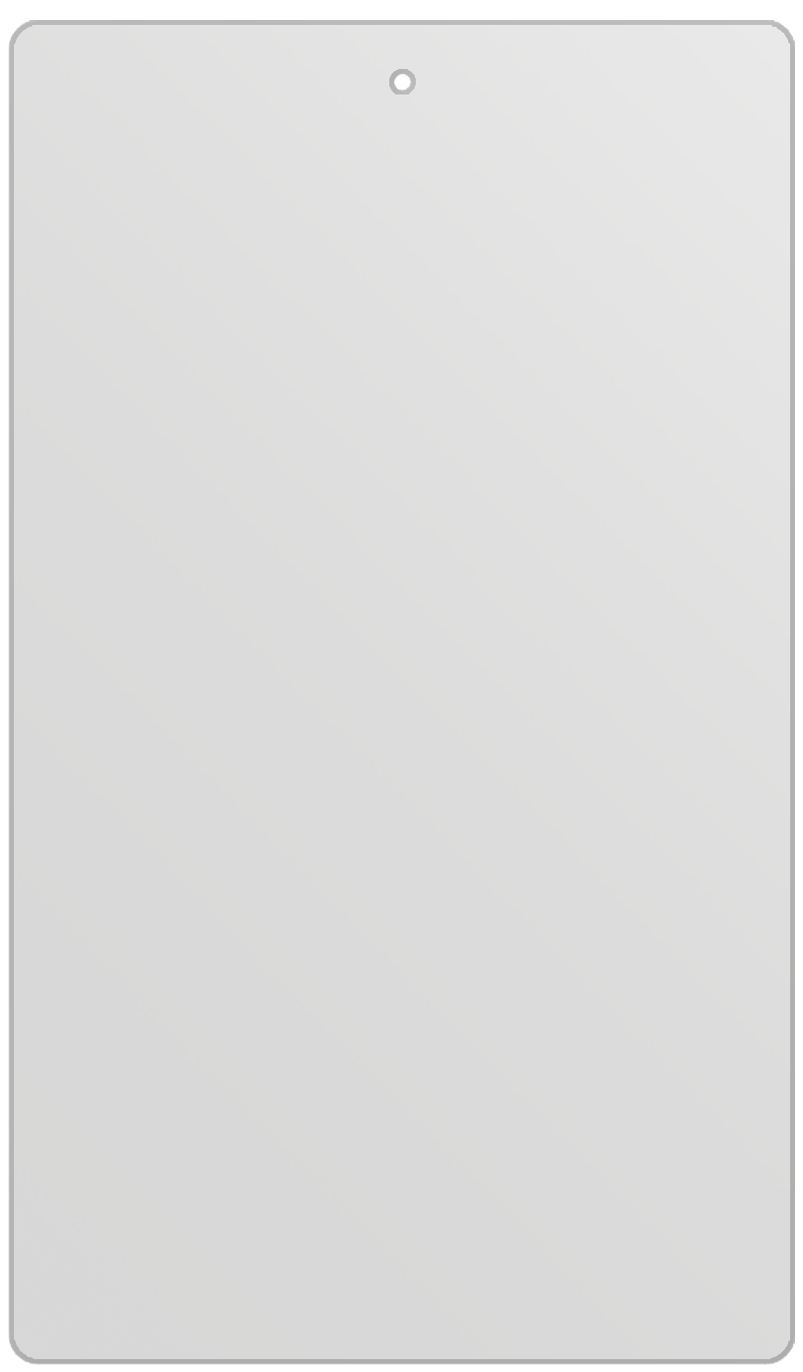 dipos Displayschutz für Amazon Fire HD 8 (2017), mattierte Oberfläche, geringe Dicke und perfekte Passform