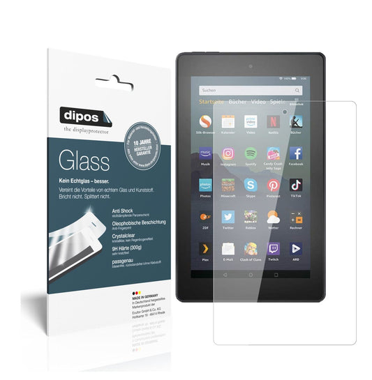 1x 9H Schutzfolie für Amazon Fire 7 Tablet 9. Generation (2019) Panzerfolie
