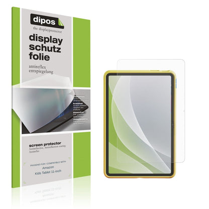 2x Schutzfolie matt für Amazon Kids Tablet 11-inch Display-Schutzfolie