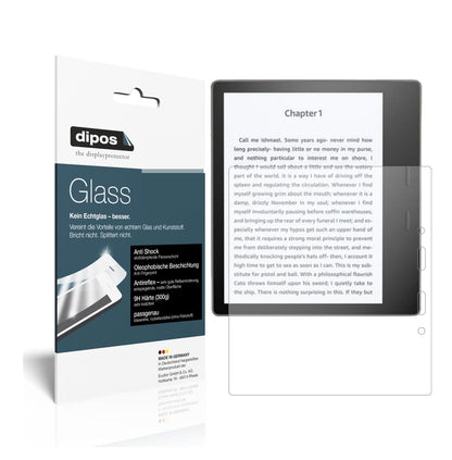 Matte Displayschutzfolie von dipos passend für Amazon Kindle Oasis (2019), 9H kratzfest und blasenfrei montiert
