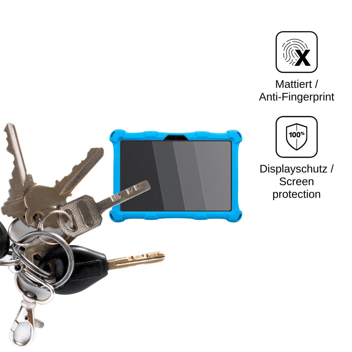Blickschutzfolie für AngelTech XL Pro matt Schutzfolie Privacy