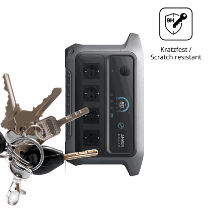 dipos Displayschutz für Anker SOLIX C2000 Gen 2, mattierte Oberfläche, robuste Festigkeit und perfekte Passform
