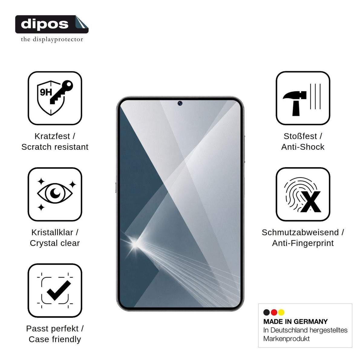 2x 9H Schutzfolie für Coolpad Cool X Wide Panzerfolie