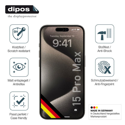 Displayschutz hergestellt in Deutschland, höchste Qualität made in Germany