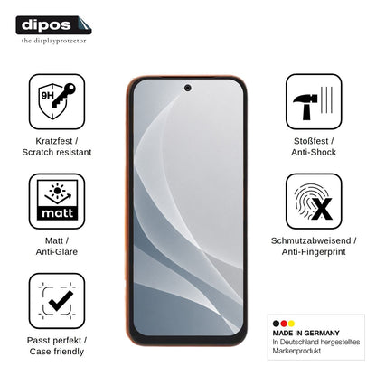 2x 9H Schutzfolie matt für Tecno Pop 20C Panzerfolie